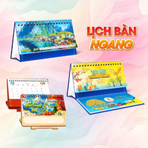 LỊCH BÀN NGANG