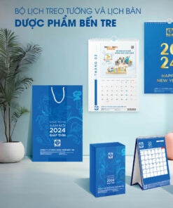 BỘ LỊCH TREO TƯỜNG VÀ LỊCH BÀN DƯỢC PHẨM BẾN TRE