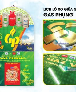 LỊCH LÒ XO GIỮA GẮN BLOC - CTCP GAS PHỤNG