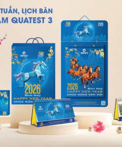 BỘ LỊCH 52 TUẦN, LỊCH BÀN TRUNG TÂM QUATEST 3