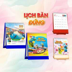 LỊCH BÀN ĐỨNG